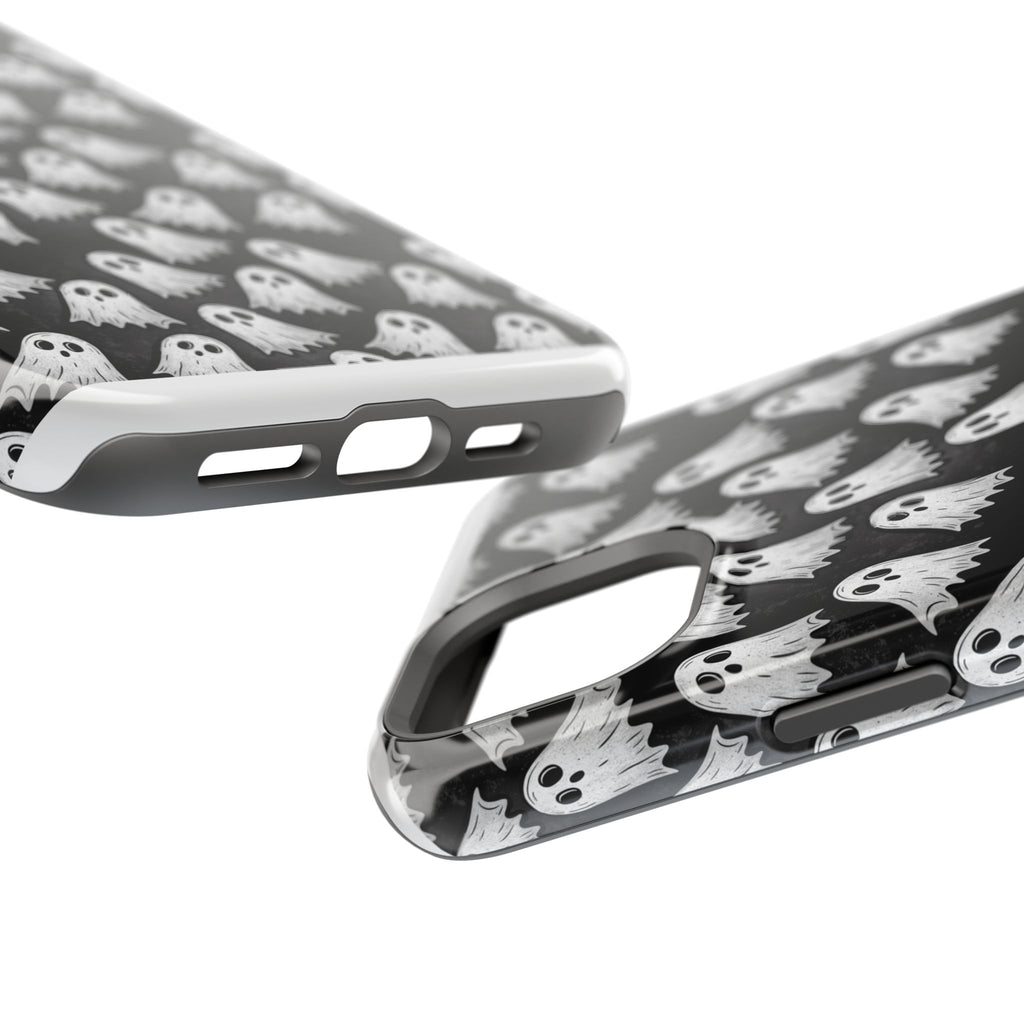 Phone Case — Cute Ghost Halloween Pattern Magnetic Impact-Resistant Case