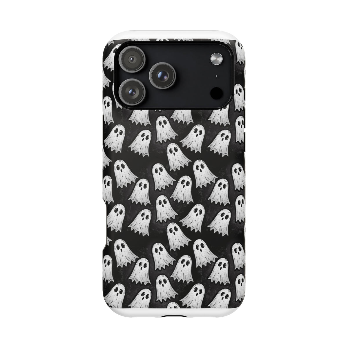 Phone Case — Cute Ghost Halloween Pattern Magnetic Impact-Resistant Case