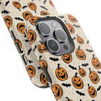Halloween Jack-O'-Lantern Phone Case — Magnetic Impact-Resistant