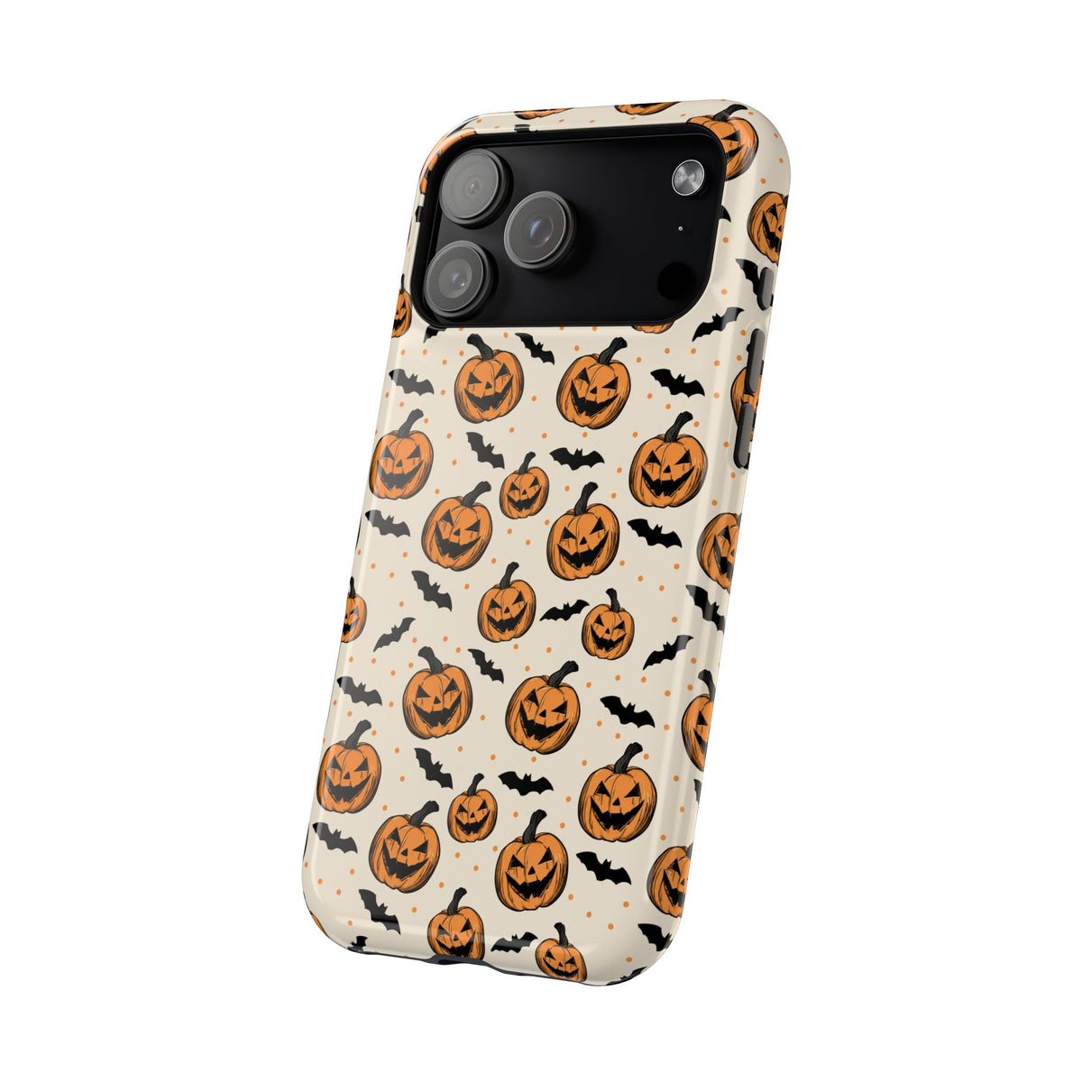 Halloween Jack-O'-Lantern Phone Case — Magnetic Impact-Resistant