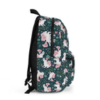 Unicorn Floral Backpack — Cute Pink Unicorn Pattern School Bag