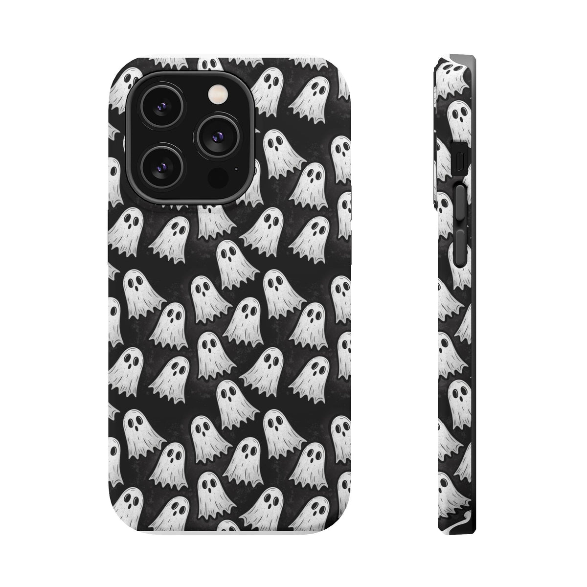 Phone Case — Cute Ghost Halloween Pattern Magnetic Impact-Resistant Case