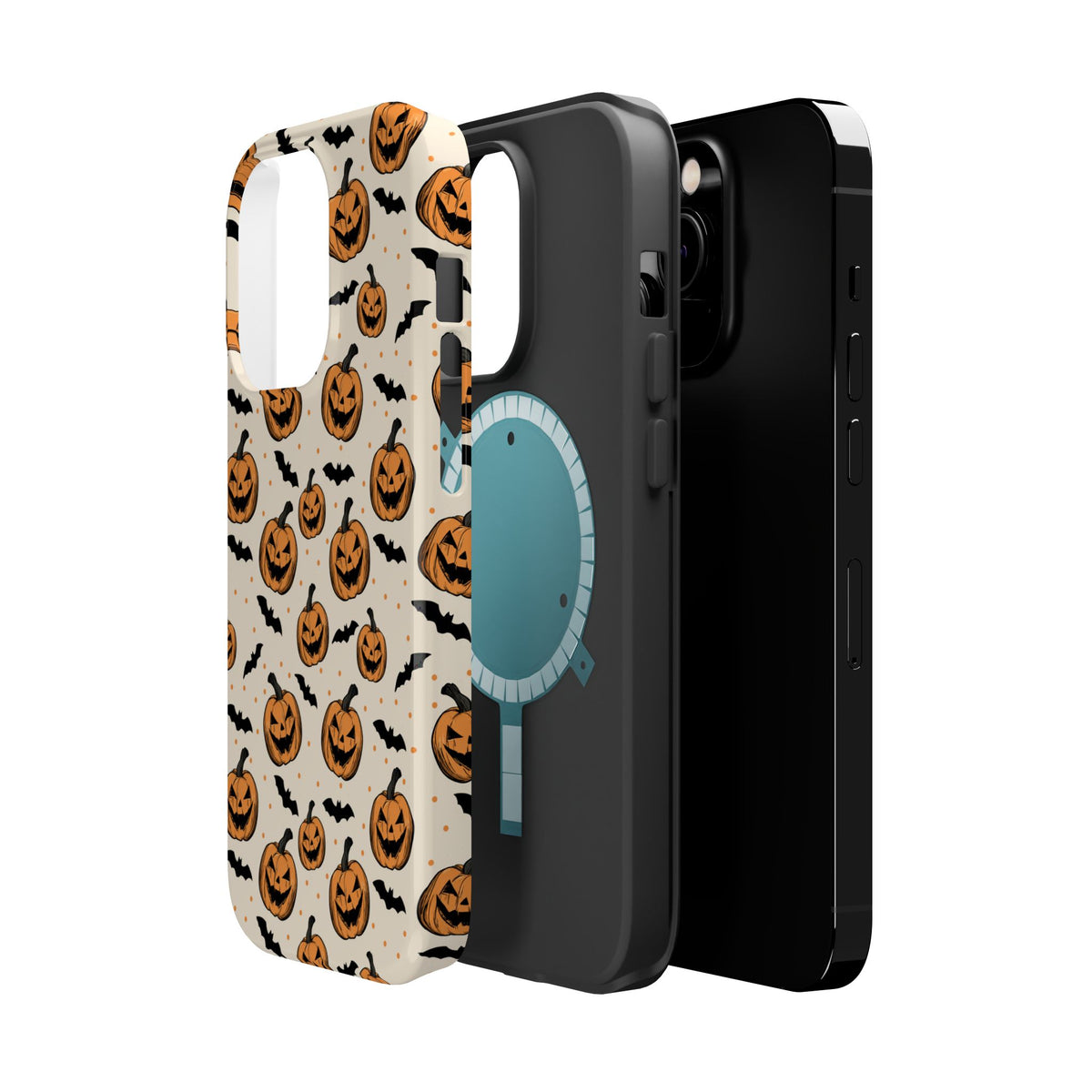 Halloween Jack-O'-Lantern Phone Case — Magnetic Impact-Resistant