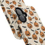 Halloween Jack-O'-Lantern Phone Case — Magnetic Impact-Resistant