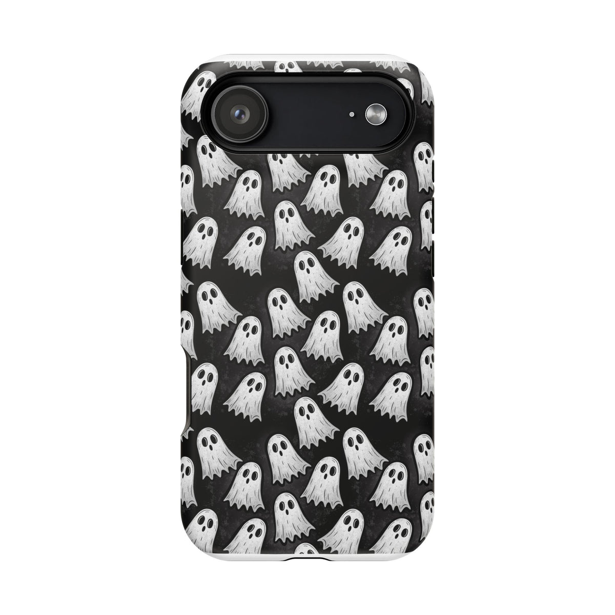 Phone Case — Cute Ghost Halloween Pattern Magnetic Impact-Resistant Case