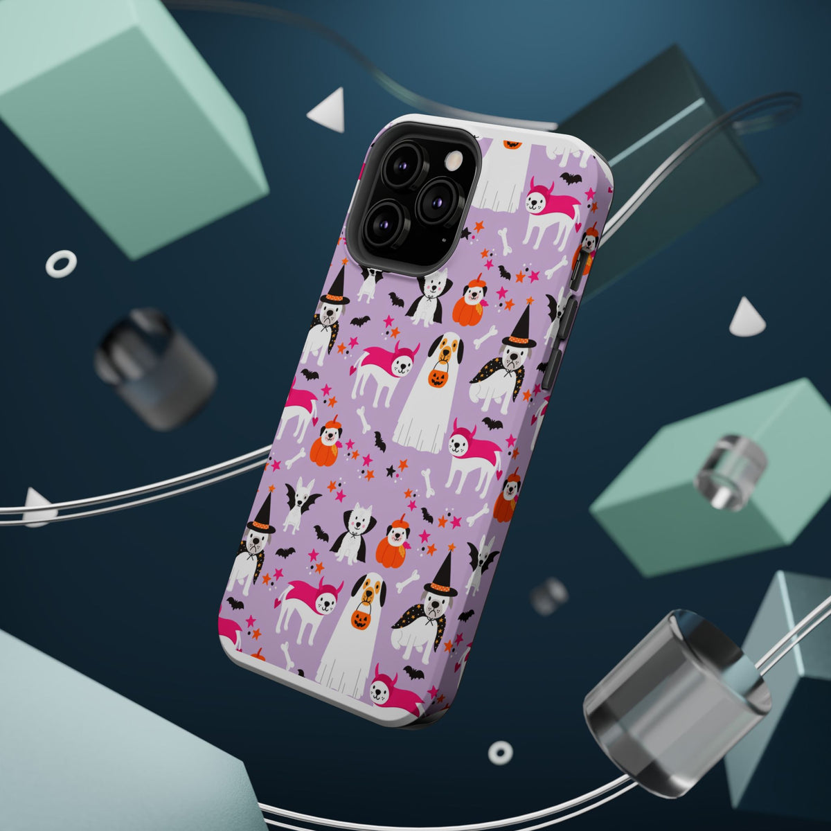 Halloween Dogs Magnetic Impact-Resistant Phone Case