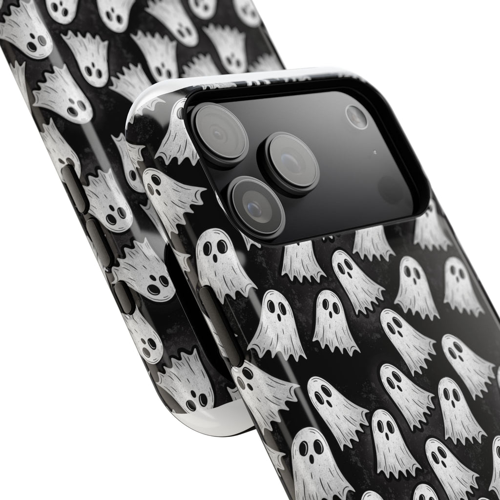 Phone Case — Cute Ghost Halloween Pattern Magnetic Impact-Resistant Case