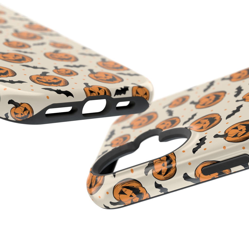 Halloween Jack-O'-Lantern Phone Case — Magnetic Impact-Resistant