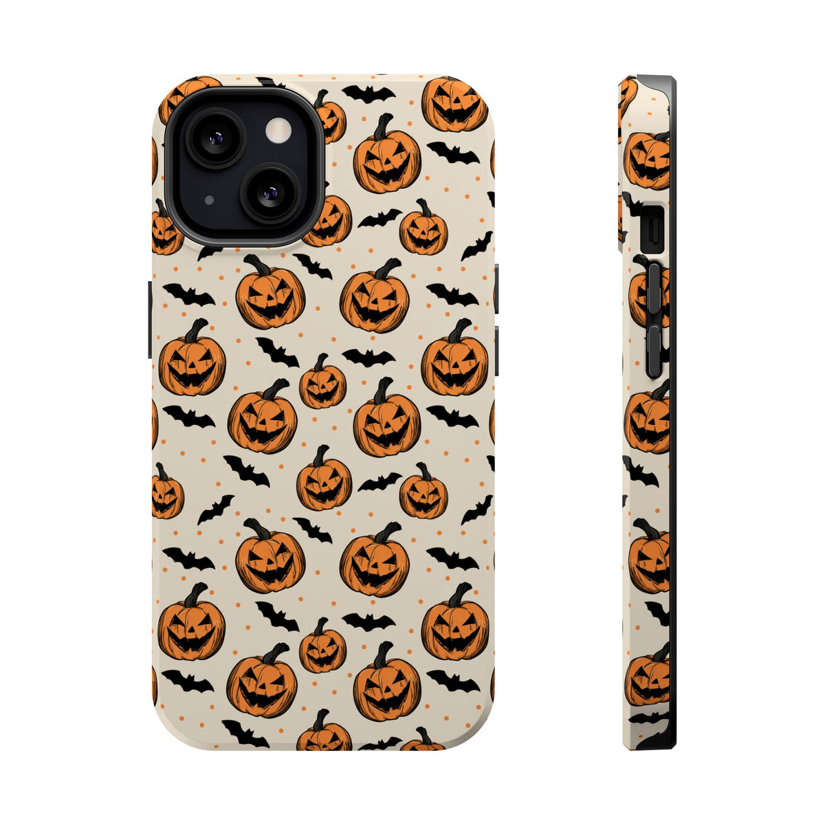 Halloween Jack-O'-Lantern Phone Case — Magnetic Impact-Resistant