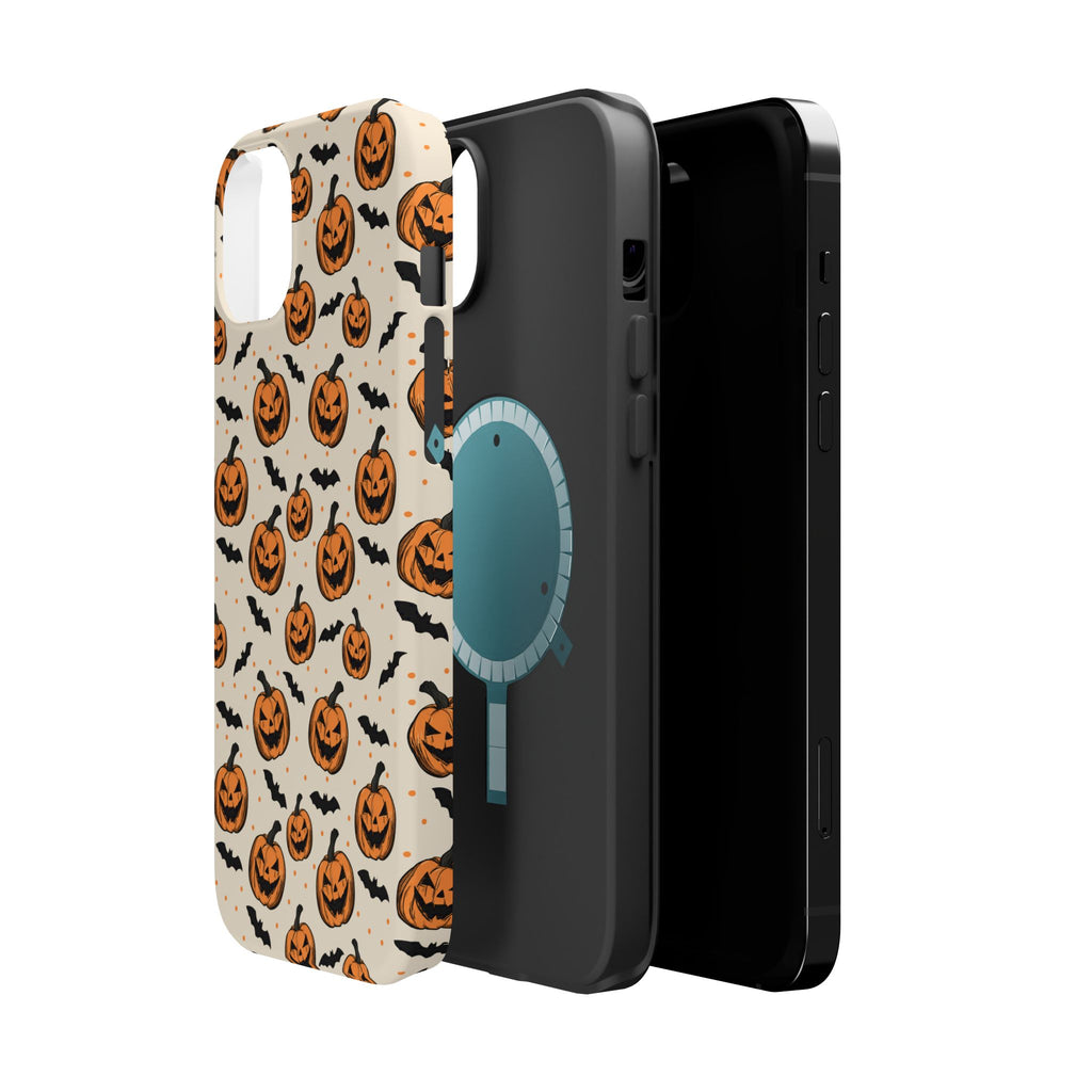 Halloween Jack-O'-Lantern Phone Case — Magnetic Impact-Resistant