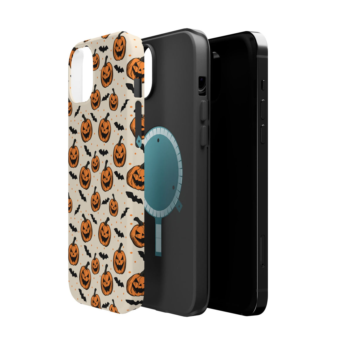 Halloween Jack-O'-Lantern Phone Case — Magnetic Impact-Resistant