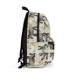 Wild Tapir Pattern Backpack — Cute Jungle Animal School Bag