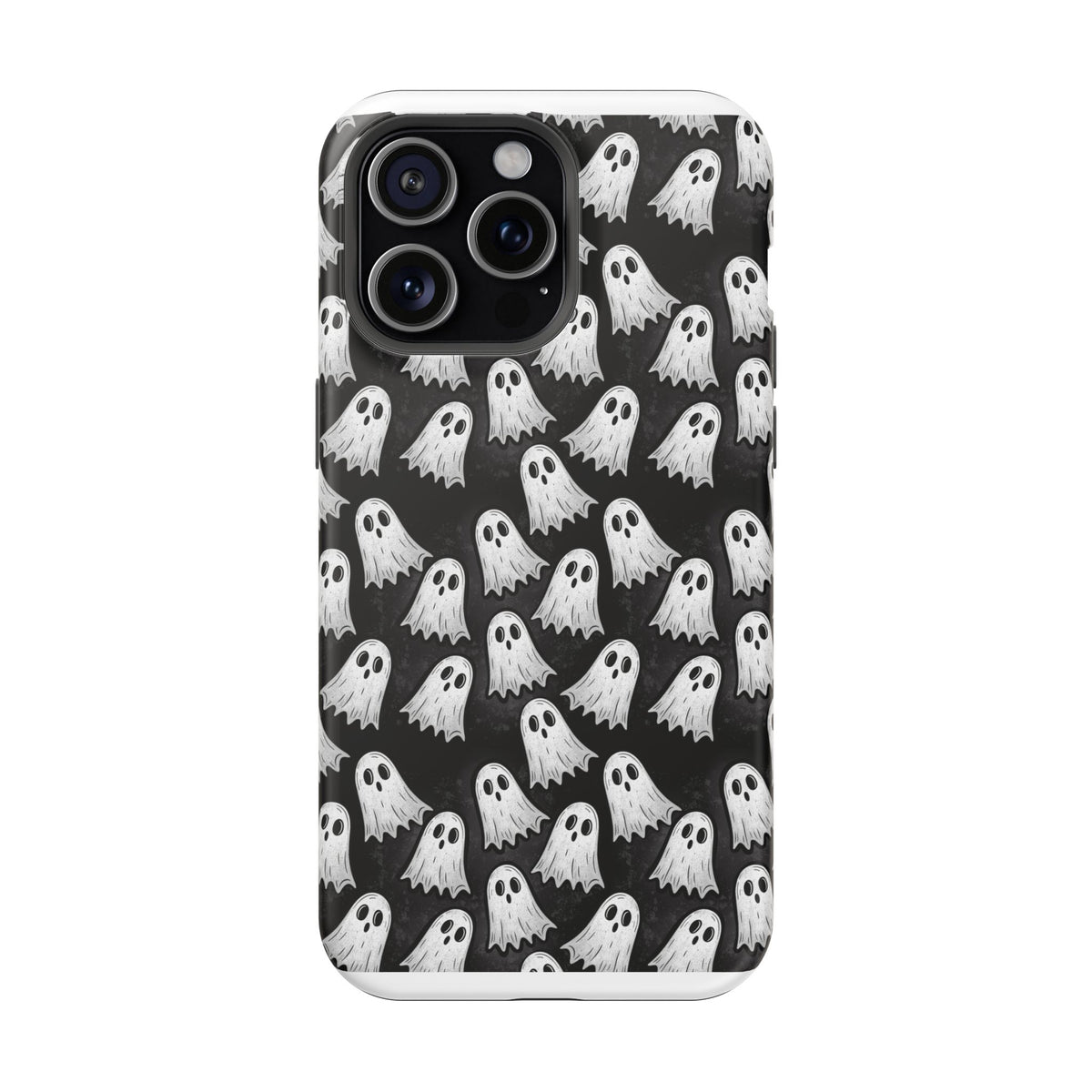 Phone Case — Cute Ghost Halloween Pattern Magnetic Impact-Resistant Case