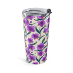 Costa Rican Purple Guaria Orchid 20oz Stainless Steel Tumbler