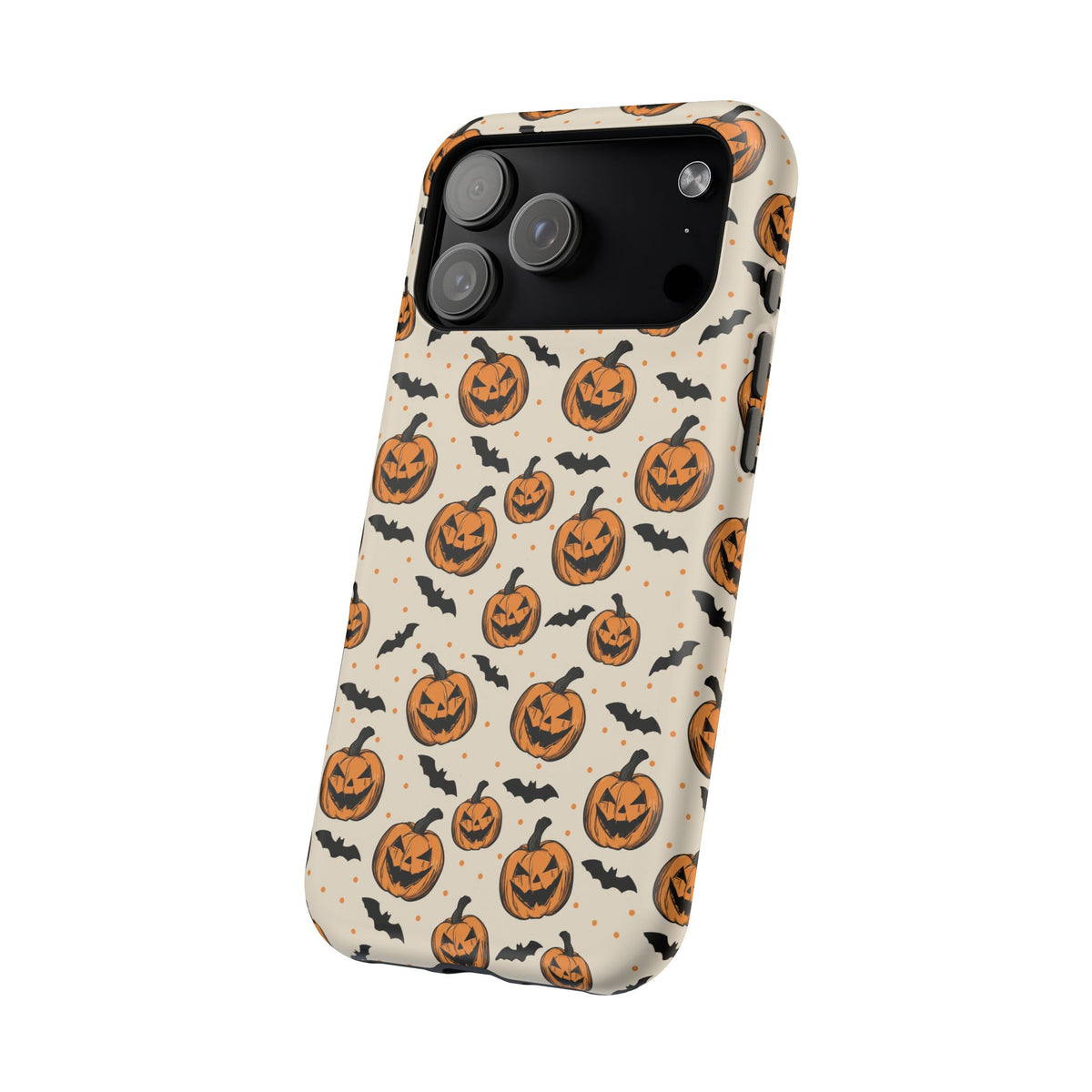 Halloween Jack-O'-Lantern Phone Case — Magnetic Impact-Resistant