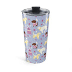 Cute Puppy Pattern 20oz – Insulated Dog Lover Travel Cup
