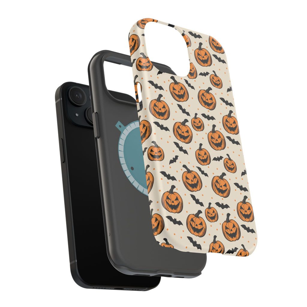 Halloween Jack-O'-Lantern Phone Case — Magnetic Impact-Resistant