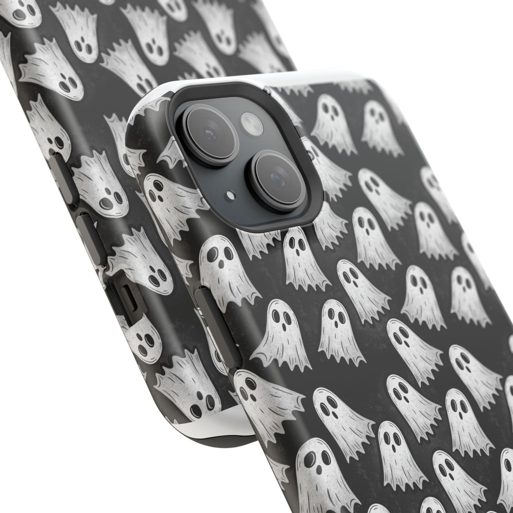 Phone Case — Cute Ghost Halloween Pattern Magnetic Impact-Resistant Case