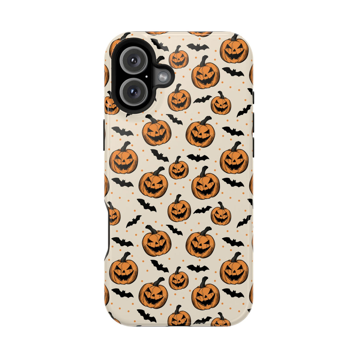 Halloween Jack-O'-Lantern Phone Case — Magnetic Impact-Resistant