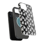 Phone Case — Cute Ghost Halloween Pattern Magnetic Impact-Resistant Case