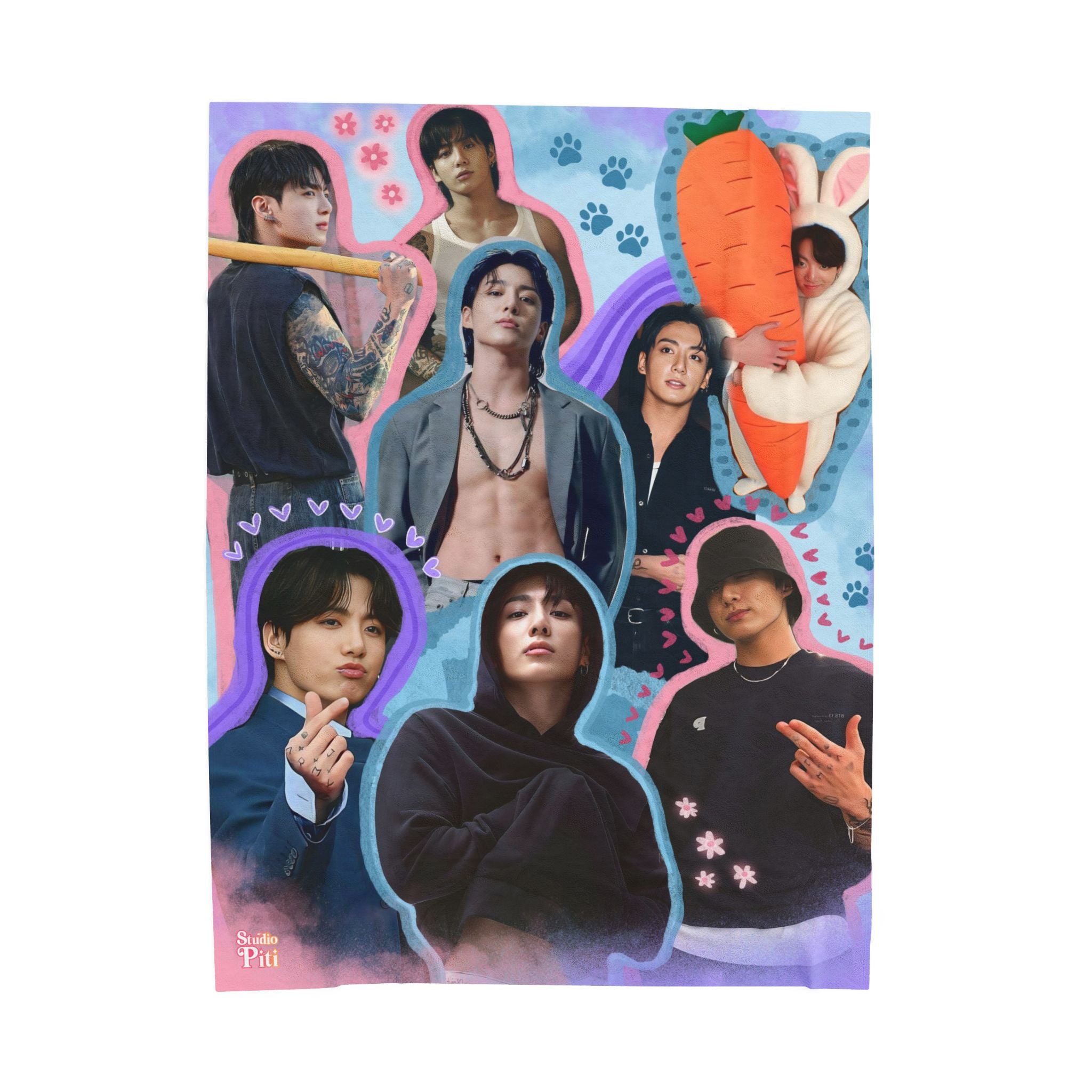 Jungkook BTS K-pop Blanket