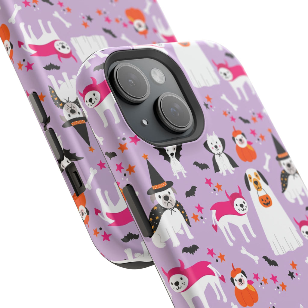 Halloween Dogs Magnetic Impact-Resistant Phone Case