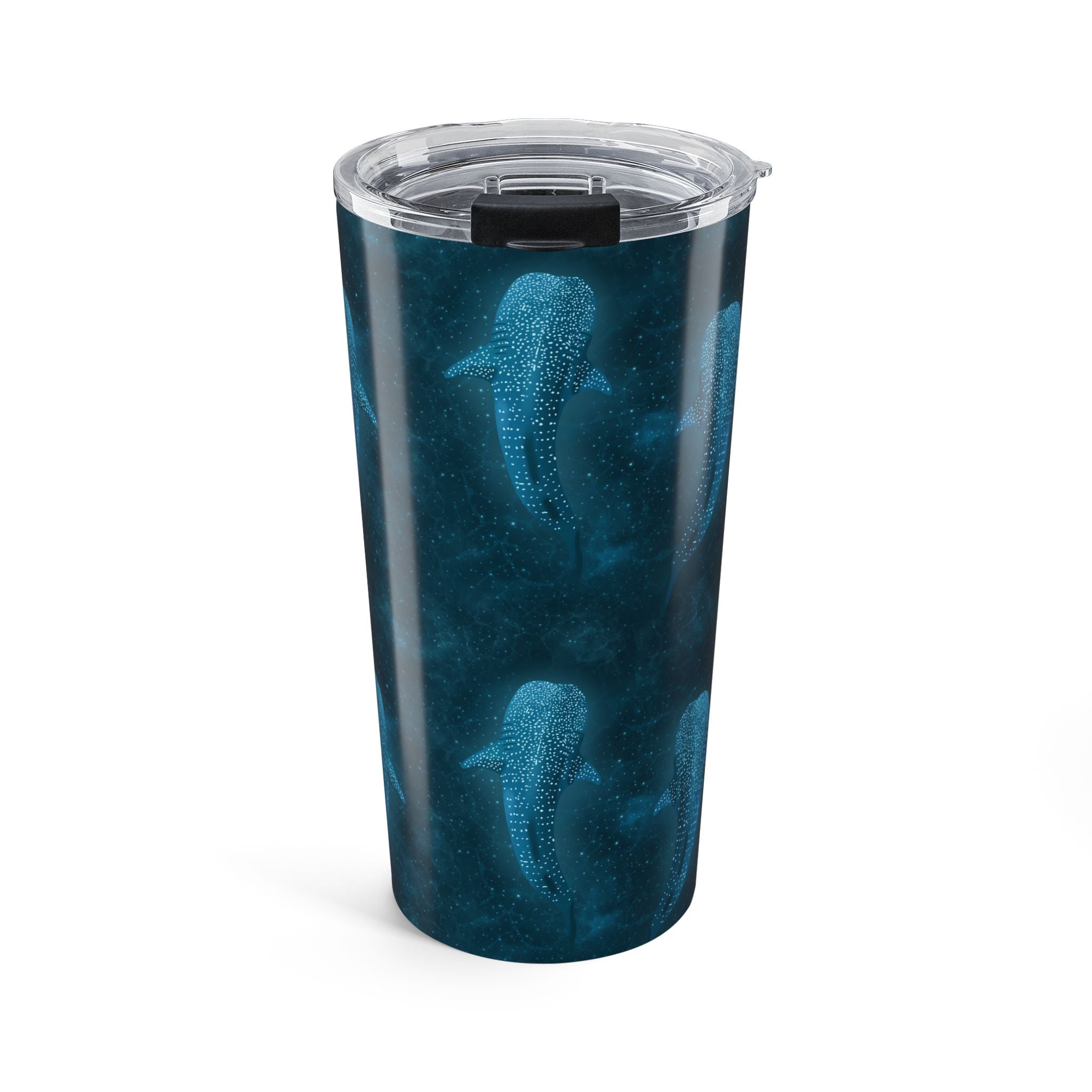 20oz Costa Rica Whale Shark Tumbler — Ocean Night Stainless Steel Travel Cup