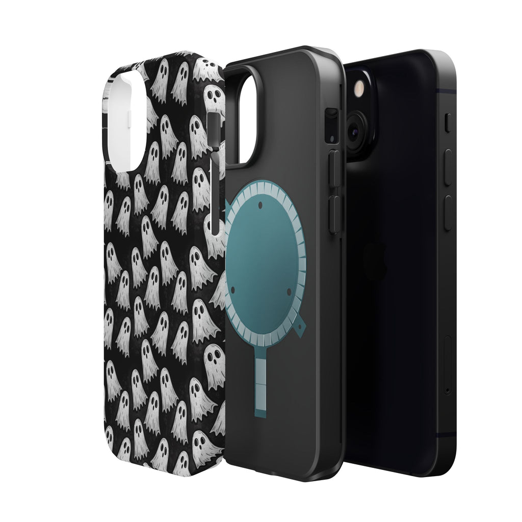 Phone Case — Cute Ghost Halloween Pattern Magnetic Impact-Resistant Case