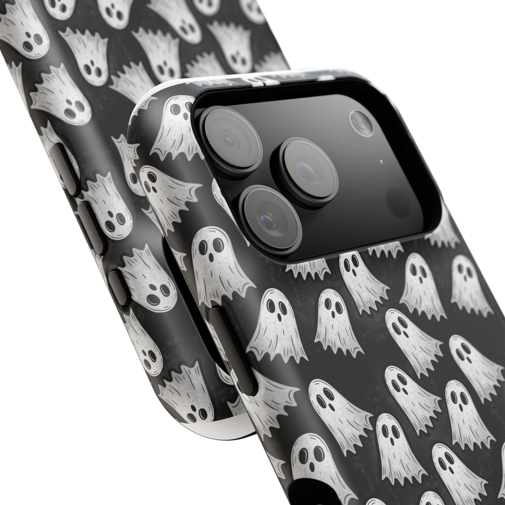 Phone Case — Cute Ghost Halloween Pattern Magnetic Impact-Resistant Case