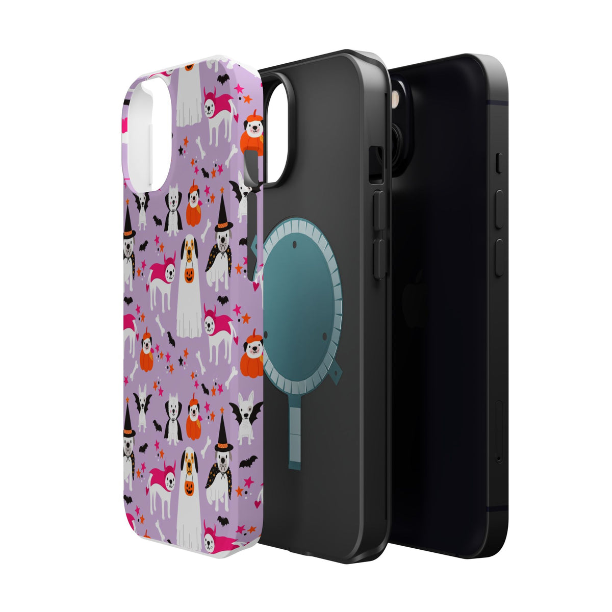 Halloween Dogs Magnetic Impact-Resistant Phone Case
