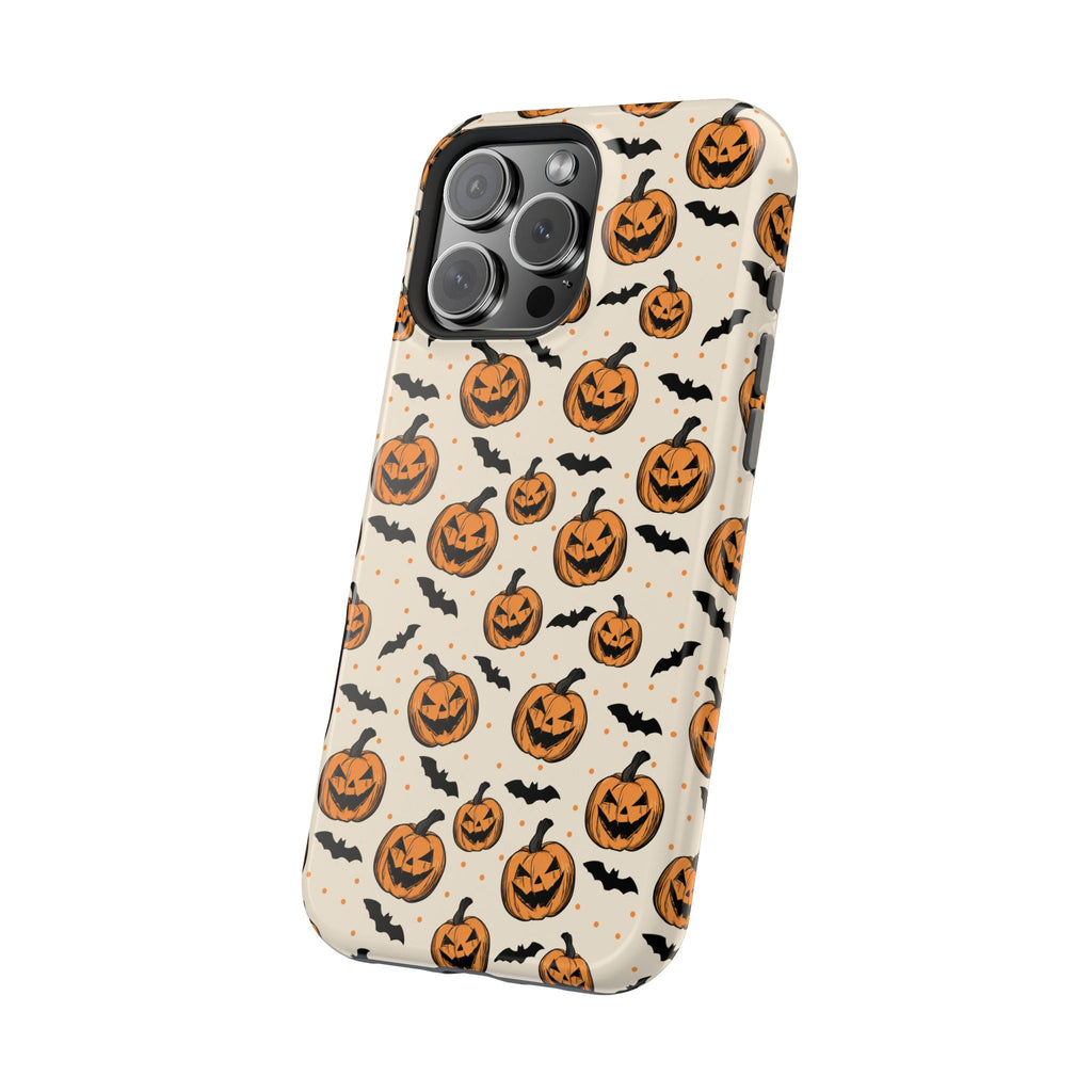 Halloween Jack-O'-Lantern Phone Case — Magnetic Impact-Resistant