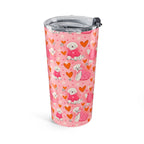 Poodle Dog Illustration 20oz Stainless Steel Tumbler