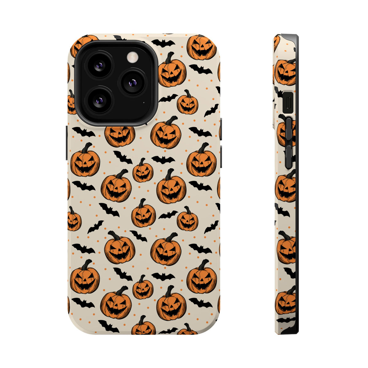 Halloween Jack-O'-Lantern Phone Case — Magnetic Impact-Resistant