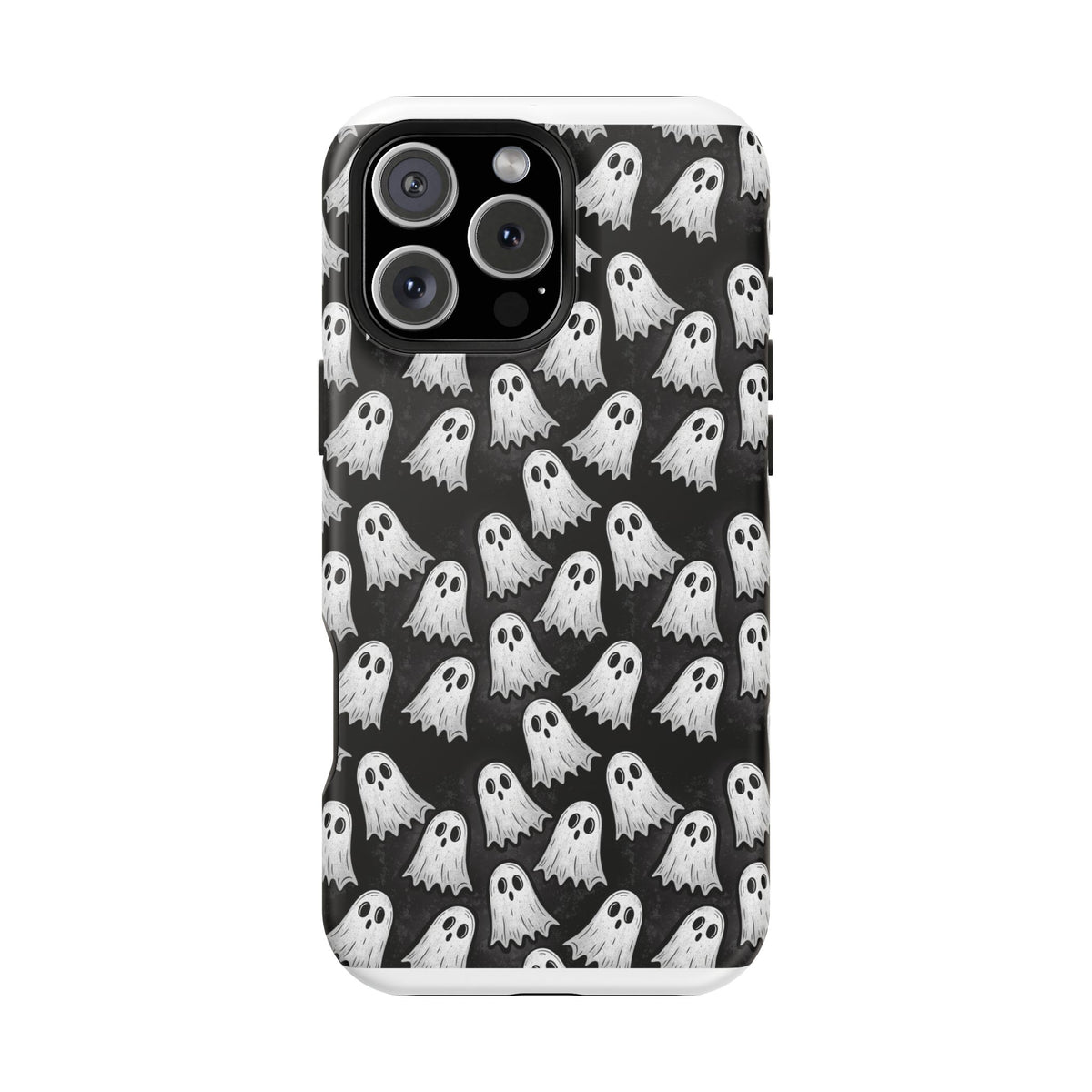 Phone Case — Cute Ghost Halloween Pattern Magnetic Impact-Resistant Case