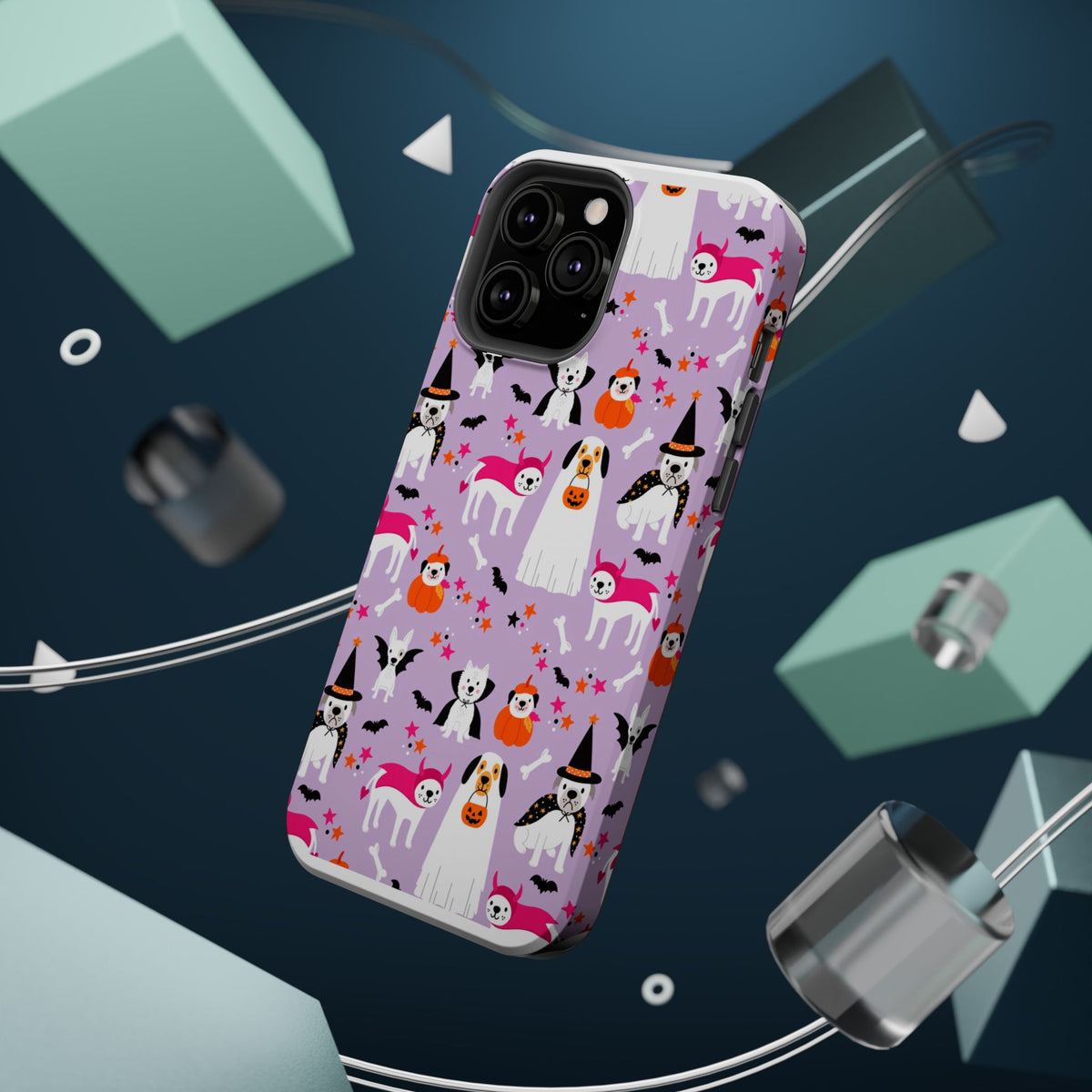 Halloween Dogs Magnetic Impact-Resistant Phone Case