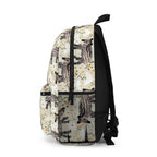 Wild Tapir Pattern Backpack — Cute Jungle Animal School Bag