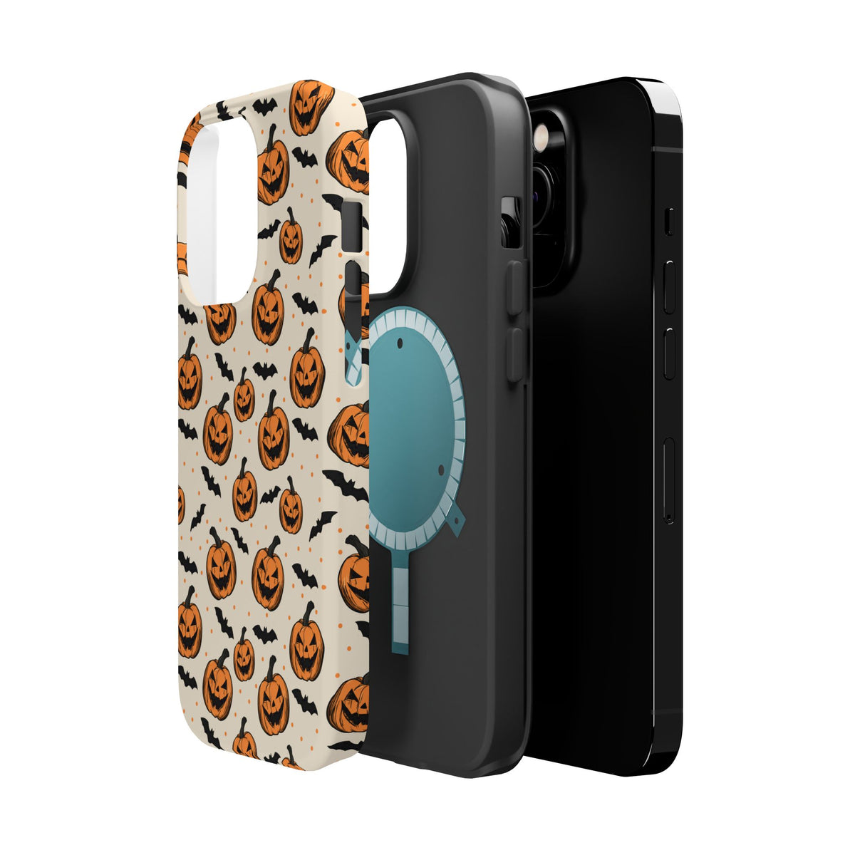 Halloween Jack-O'-Lantern Phone Case — Magnetic Impact-Resistant