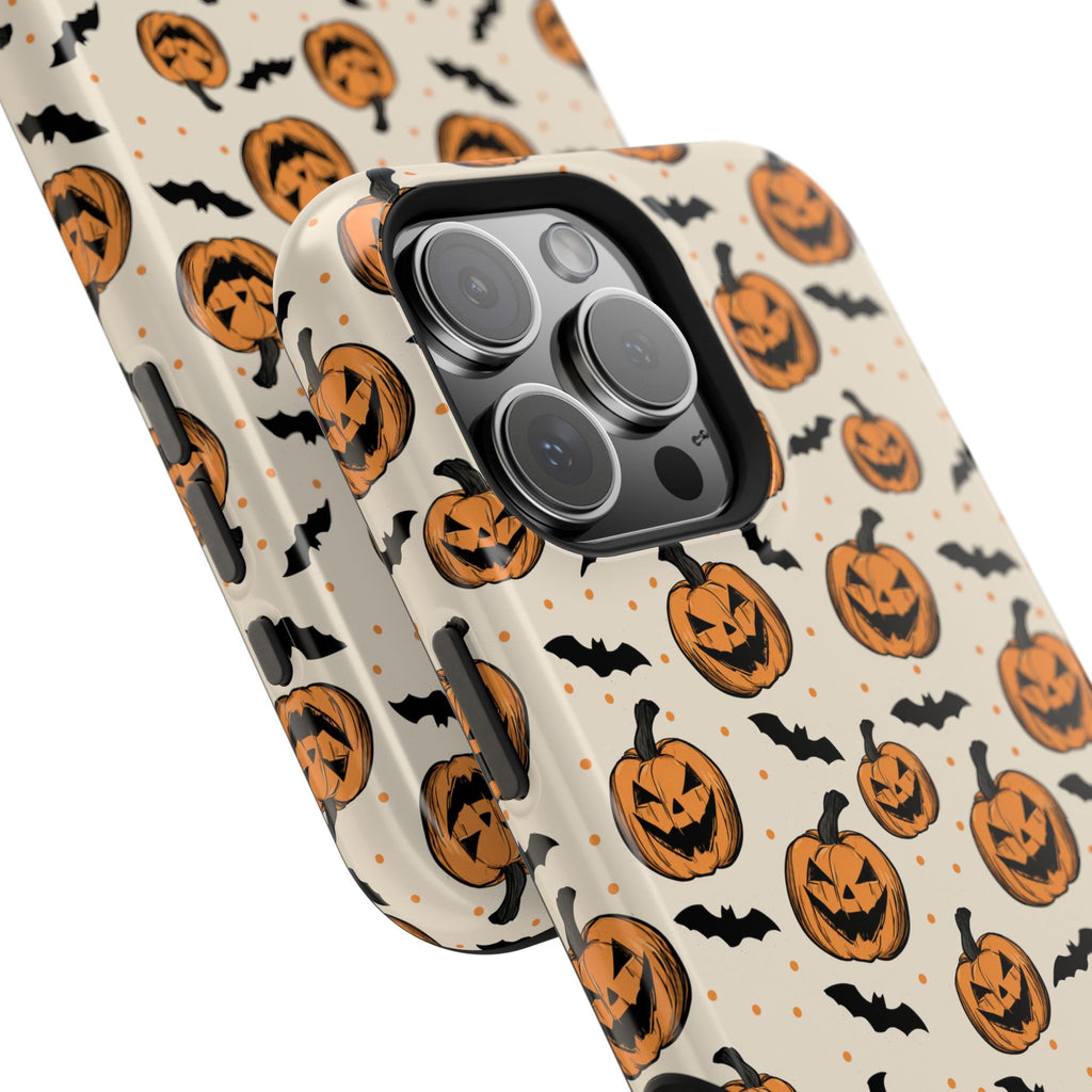 Halloween Jack-O'-Lantern Phone Case — Magnetic Impact-Resistant