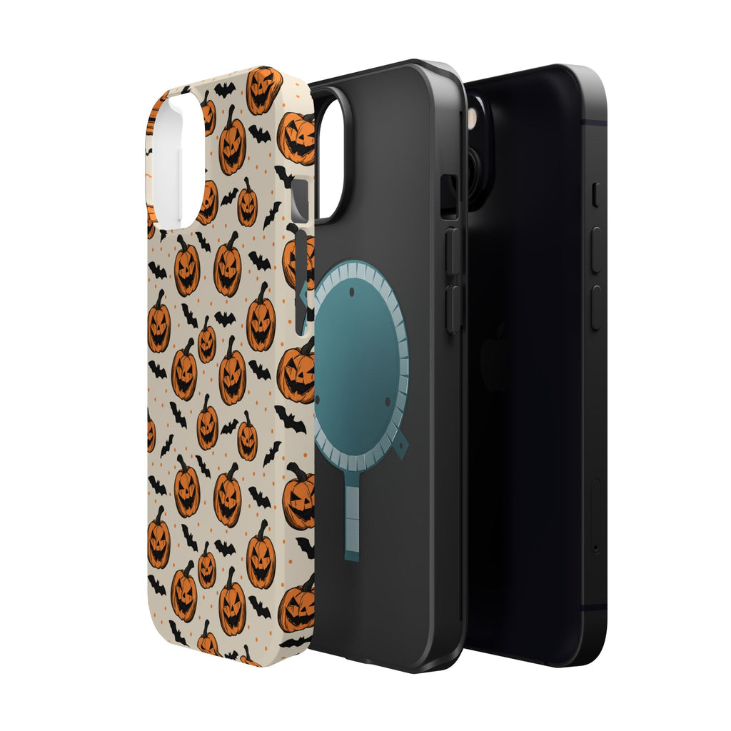 Halloween Jack-O'-Lantern Phone Case — Magnetic Impact-Resistant