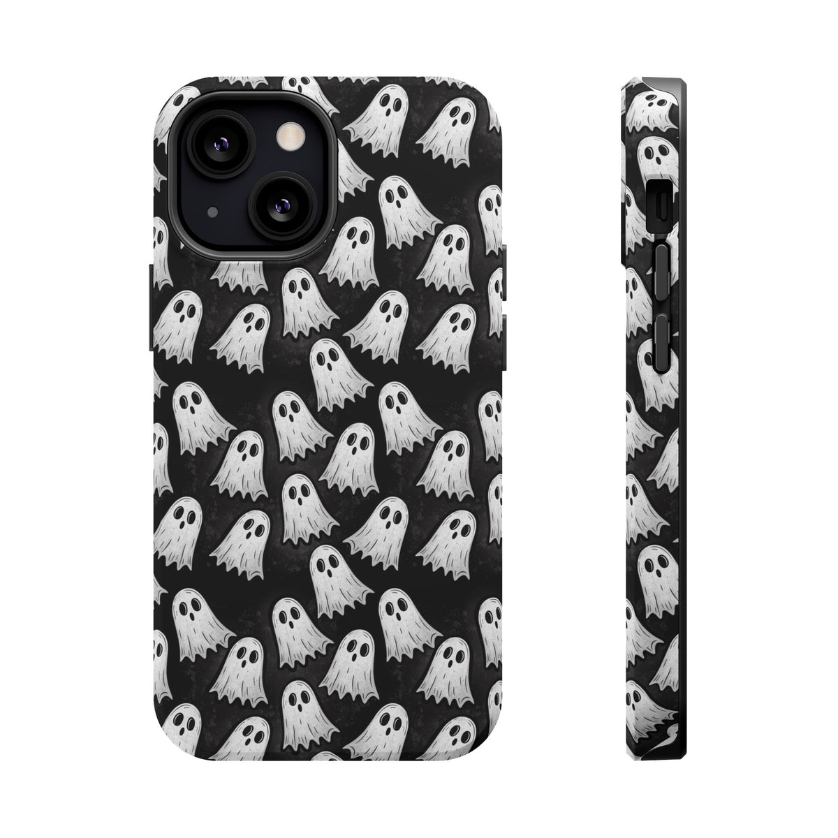 Phone Case — Cute Ghost Halloween Pattern Magnetic Impact-Resistant Case