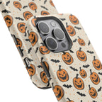 Halloween Jack-O'-Lantern Phone Case — Magnetic Impact-Resistant