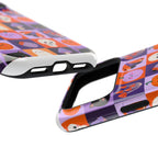 Halloween Pattern Magnetic Impact-Resistant Phone Case — Cute Pumpkins, Cats & Ghosts
