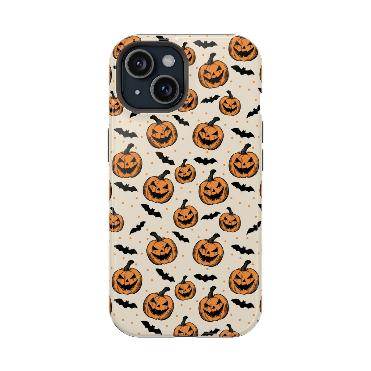 Halloween Jack-O'-Lantern Phone Case — Magnetic Impact-Resistant