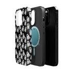 Phone Case — Cute Ghost Halloween Pattern Magnetic Impact-Resistant Case