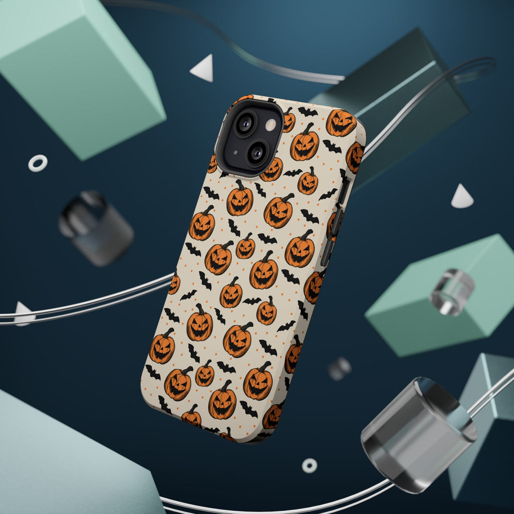 Halloween Jack-O'-Lantern Phone Case — Magnetic Impact-Resistant