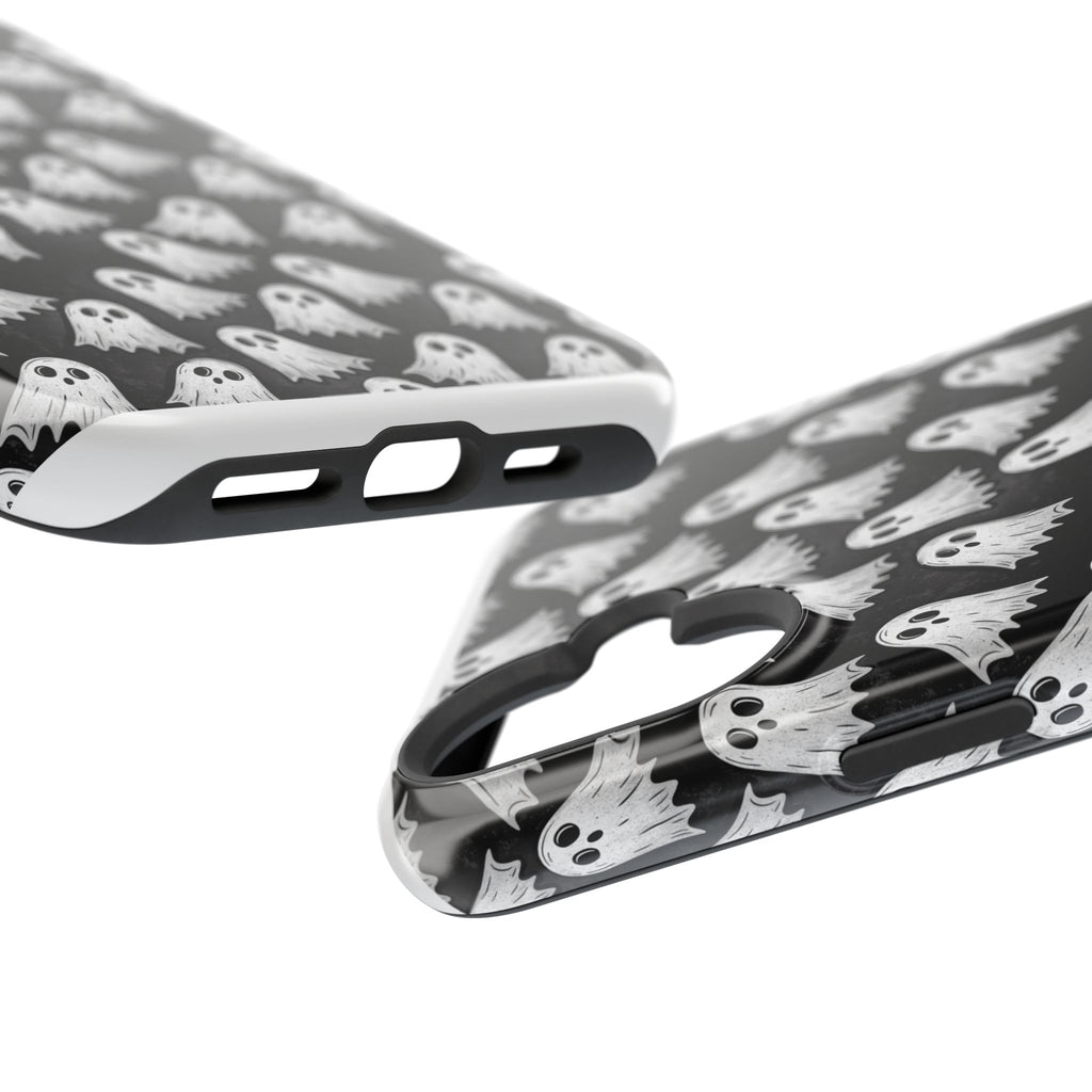 Phone Case — Cute Ghost Halloween Pattern Magnetic Impact-Resistant Case