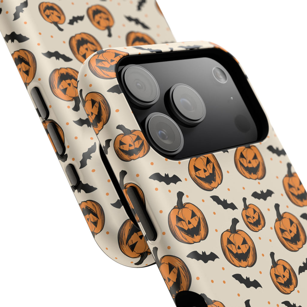 Halloween Jack-O'-Lantern Phone Case — Magnetic Impact-Resistant