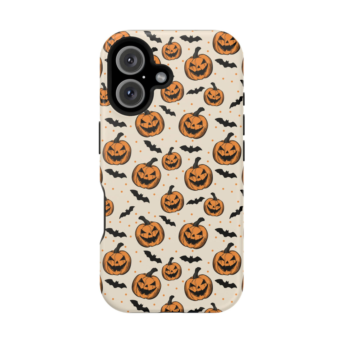 Halloween Jack-O'-Lantern Phone Case — Magnetic Impact-Resistant