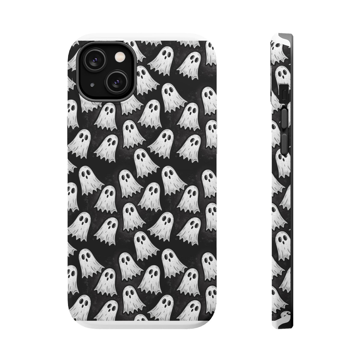 Phone Case — Cute Ghost Halloween Pattern Magnetic Impact-Resistant Case