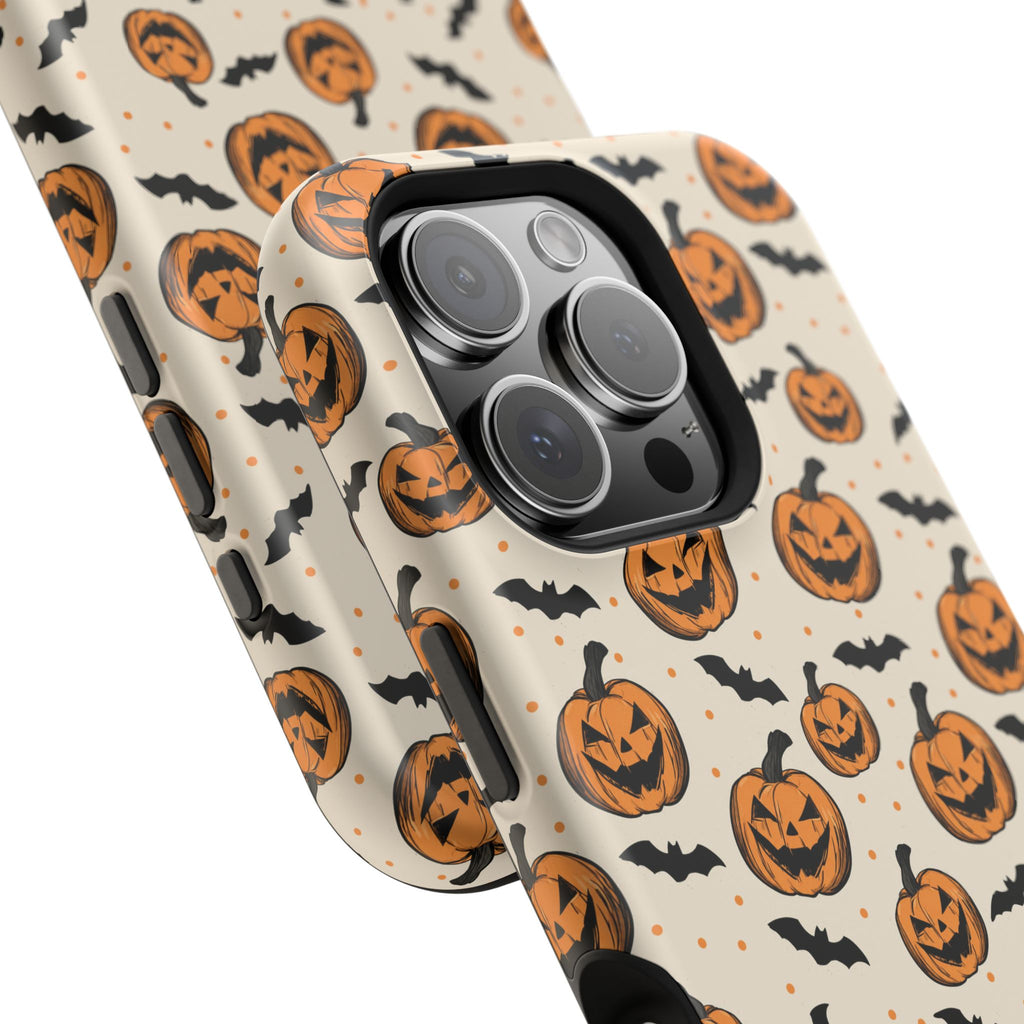 Halloween Jack-O'-Lantern Phone Case — Magnetic Impact-Resistant